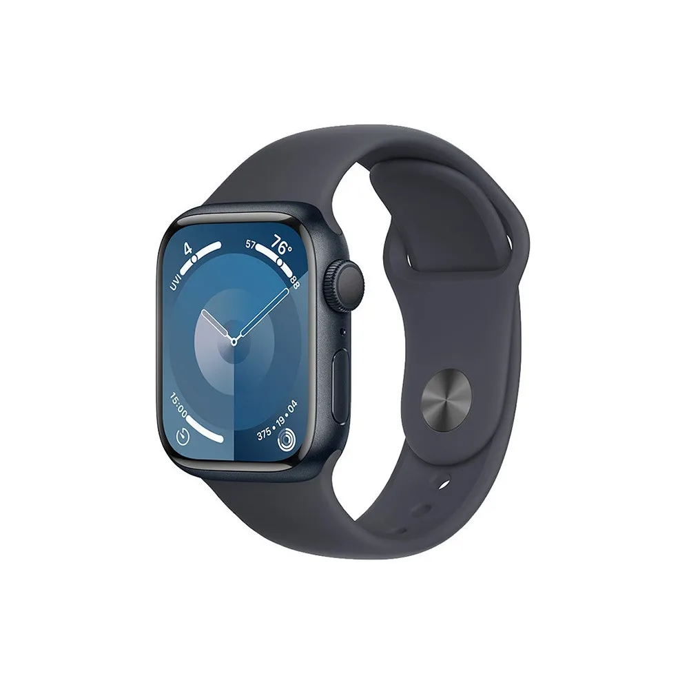 Smartwatch Apple Watch 9 MR9A3QR/A - 45mm GPS aluminium w kolorze północy z paskiem sportowym w kolorze północy, M|L Smartwatch Apple Watch 9 MR9A3QR/A - 45mm GPS aluminium w kolorze północy z paskiem sportowym w kolorze północy, M|L