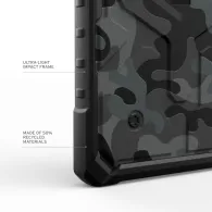 Etui ochronne na smartfon UAG Pathfinder Magnet SE do Galaxy S24 Ultra z modułem magnetycznym 214426114061, Szare, Czarne | Skle