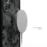 Etui ochronne na smartfon UAG Pathfinder Magnet SE do Galaxy S24 Ultra z modułem magnetycznym 214426114061, Szare, Czarne | Skle