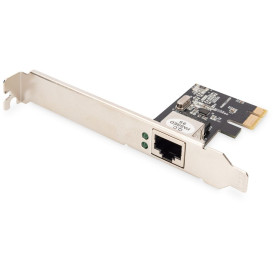 Karta sieciowa wewnętrzna Digitus PCIe DN-10130-1 - 1 x RJ-45, 10/100/1000 Mbps