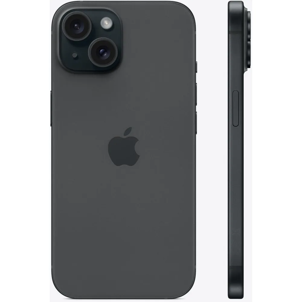 Zdjęcie produktu Smartfon Apple iPhone 15 MTPC3PX/A - A16 Bionic/6,1" 2556x1179/512GB/RAM 6GB/5G/Czarny/Aparat 48+12Mpix/iOS/1 rok Carry-in
