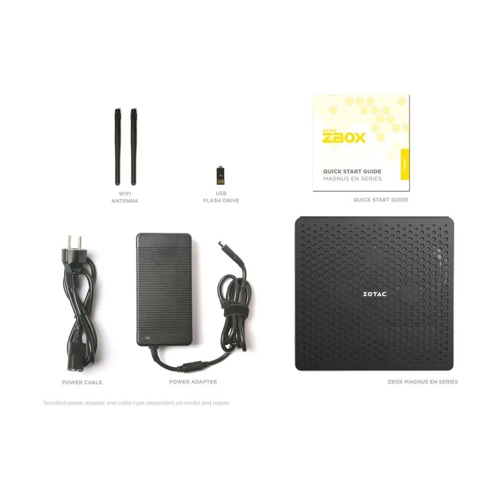 Zdjęcie produktu Komputer ZOTAC MAGNUS EN173080C ZBOX-EN173080C-BE - Mini Desktop/i7-11800H/NVIDIA GeForce RTX 3080