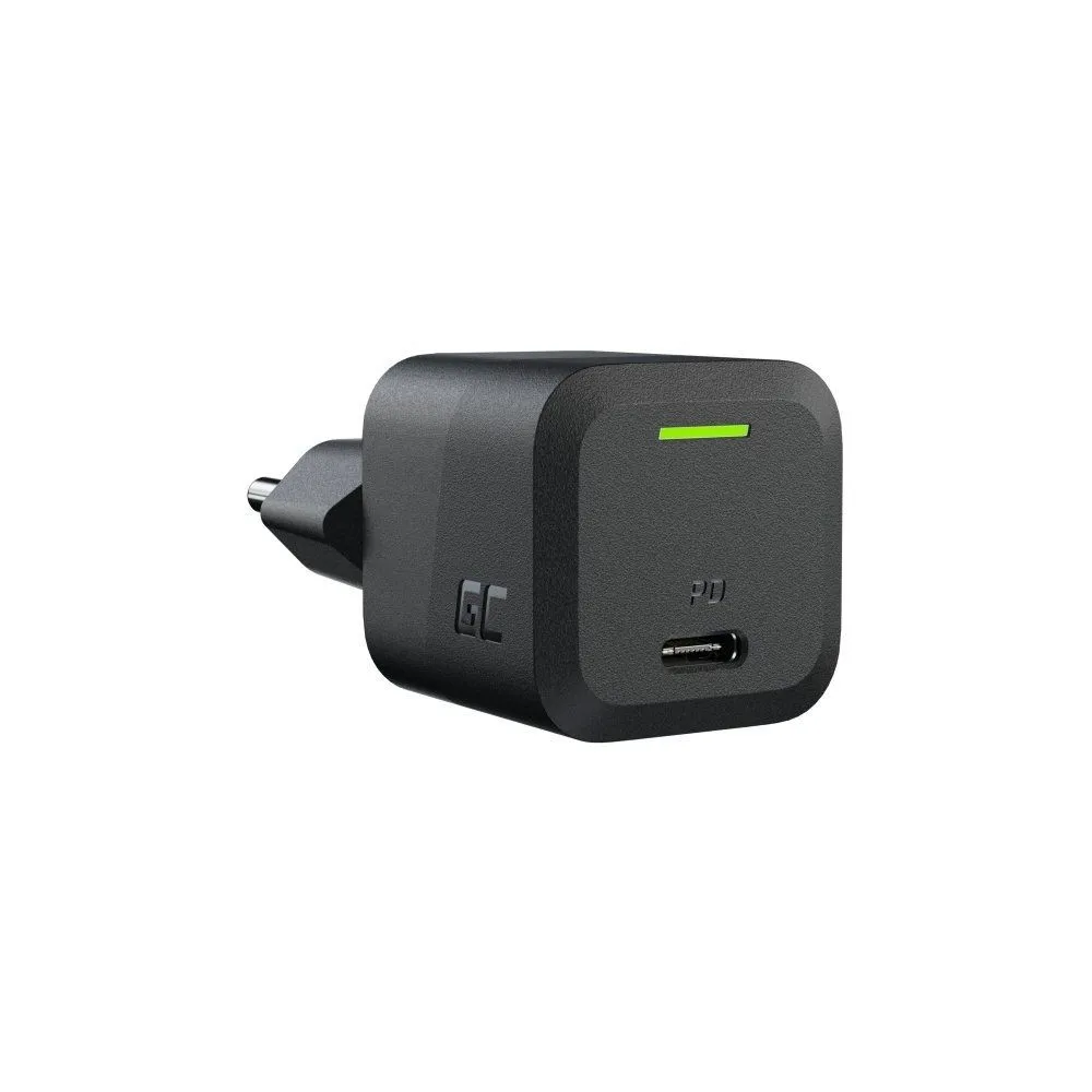 Ładowarka sieciowa Green Cell USB-C 33W CHARGC06 - Czarna