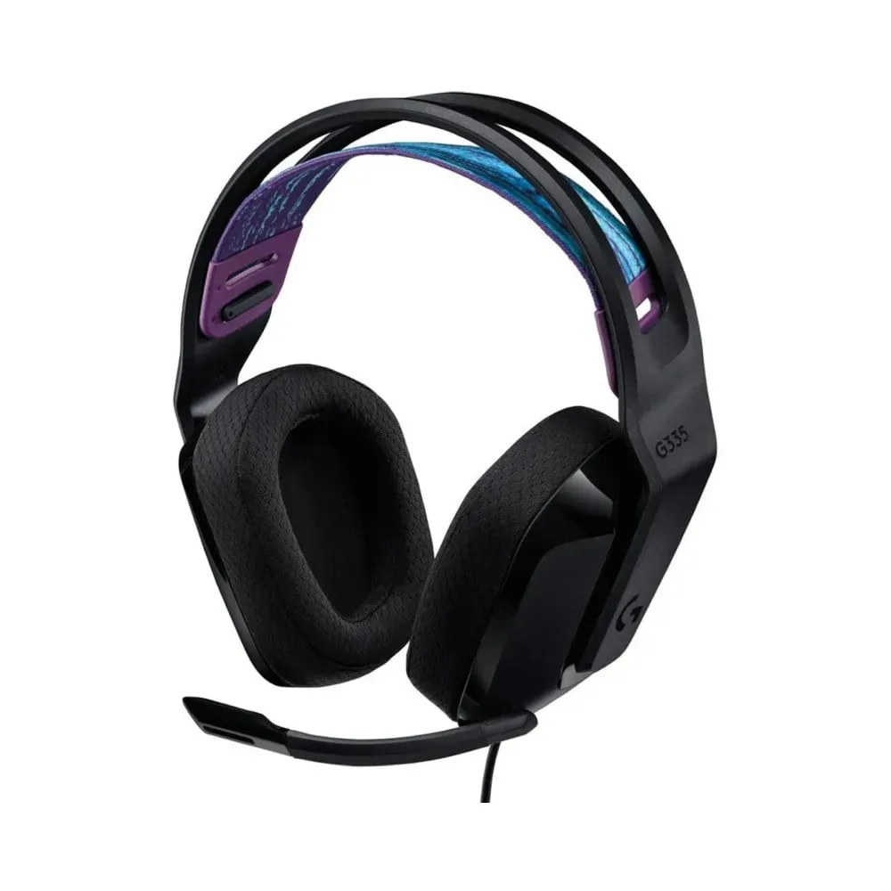 Słuchawki Logitech G335 Wired Gaming Headset 981-000978 - Czarne