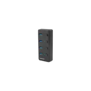 Hub Natec 4x USB-A 3.0 - 4 porty, Czarny - NHU-1557 | Sklep ITnes.pl - IT for BUSINESS