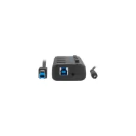 Hub Natec 4x USB-A 3.0 - 4 porty, Czarny - NHU-1557 | Sklep ITnes.pl - IT for BUSINESS