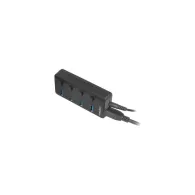 Hub Natec 4x USB-A 3.0 - 4 porty, Czarny - NHU-1557 | Sklep ITnes.pl - IT for BUSINESS