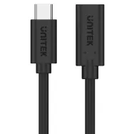 Kabel przedłużacz Unitek USB-C PD 20V/5A 4K C14086BK, 0,5m, 10Gbps, 60Hz, Czarny | Sklep ITnes.pl, IT for BUSINESS