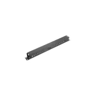 Organizer kabli 19" Lanberg AK-1201-B - 1U, czarny