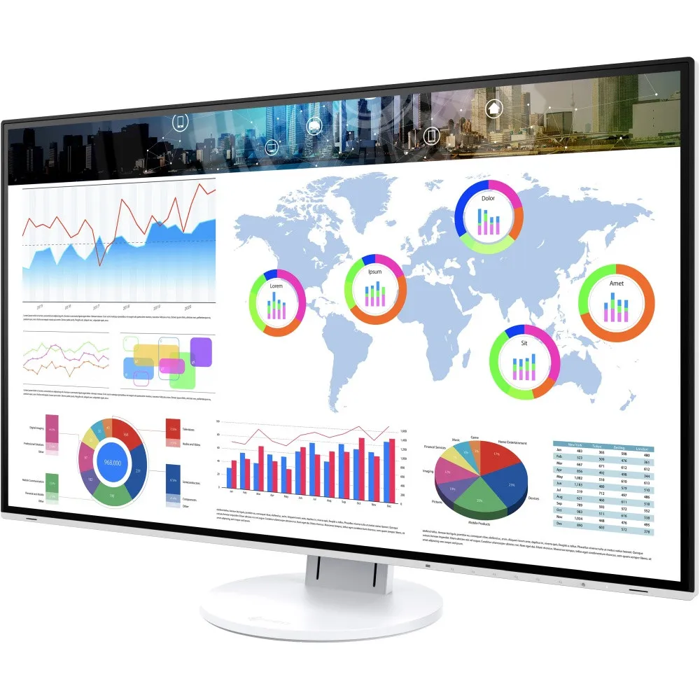 EIZO FlexScan EV3285-WT - zdjęcie