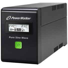 Zasilacz awaryjny UPS PowerWalker VI 600 SW FR - 600VA|360W, topologia line-interactive