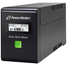 Zasilacz awaryjny UPS PowerWalker VI 850 SE LCD - 850VA|480W, topologia line-interactive