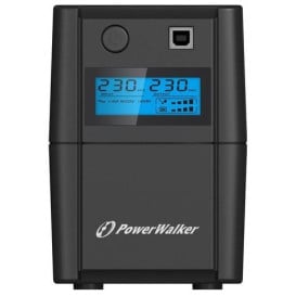 Zasilacz awaryjny UPS PowerWalker VI 650 SHL FR - 650VA|360W, topologia line-iteractive