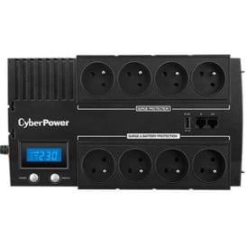 Zasilacz awaryjny UPS CyberPower BR1000ELCD - 1000VA|600W, topologia line-interactive