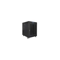 Szafa rack 19" 15U Lanberg FF01-8015-23BL, 800 x 928 x 1000 mm, drzwi perforowane, LCD | Sklep ITnes.pl, IT for BUSINESS
