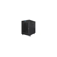 Szafa rack 19" 15U Lanberg FF01-8015-23BL, 800 x 928 x 1000 mm, drzwi perforowane, LCD | Sklep ITnes.pl, IT for BUSINESS