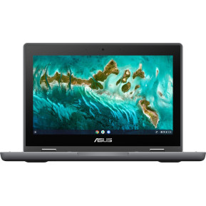 Laptop ASUS Chromebook Flip CR1100 CR1100FKA-BP0441 - Celeron N5100, 11,6" HD dotykowy, RAM 4GB, eMMC 64GB, Szary, Chrome OS - zdjęcie 7