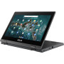 Laptop ASUS Chromebook Flip CR1100 CR1100FKA-BP0441 - Celeron N5100, 11,6" HD dotykowy, RAM 4GB, eMMC 64GB, Szary, Chrome OS - zdjęcie 1