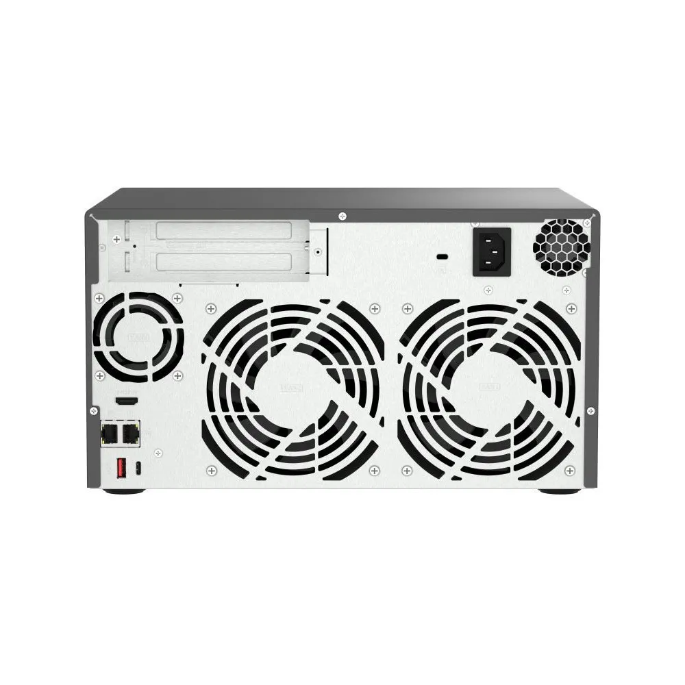 Serwer NAS QNAP Tower TVS-H874-I5-NU - Tower/Intel Core i5-12400/32 GB RAM/48 TB/8 wnęk/2 x M.2/hot-swap/3 lata Door-to-Door - zdjęcie