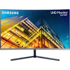 Monitor Samsung UR59C LU32R590CWPXEN - 32"/3840x2160 (4K)/60Hz/zakrzywiony/VA/4 ms/Niebieski, szary