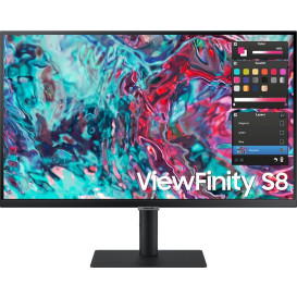 Monitor Samsung ViewFinity LS27B800TGUXEN - 26,8"/3840x2160 (4K)/60Hz/IPS/HDR/5 ms/pivot/Czarny