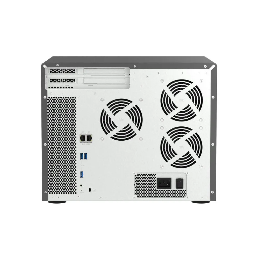 Serwer NAS QNAP Tower TS-1655-8G - Tower/Intel Atom C5125/8 GB RAM/12 wnęk/2 x M.2/hot-swap/3 lata Carry-in - zdjęcie