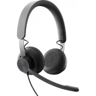 Słuchawki nauszne Logitech Zone Wired MSTeams 981-000875 - Szare | Sklep ITnes.pl - IT for BUSINESS
