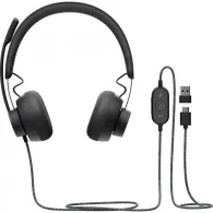 Słuchawki nauszne Logitech Zone Wired MSTeams 981-000875 - Szare | Sklep ITnes.pl - IT for BUSINESS