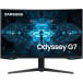 Monitor Samsung Odyssey G7 LC32G75TQSPXEN - 32"/2560x1440 (QHD)/240Hz/zakrzywiony/VA/FreeSync/HDR/1 ms/pivot/Czarny