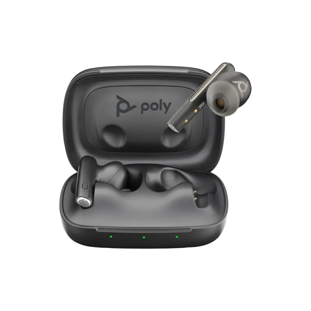 Słuchawki bezprzewodowe Poly Voyager Free 60 UC Black Basic Charge Case 8L580AA