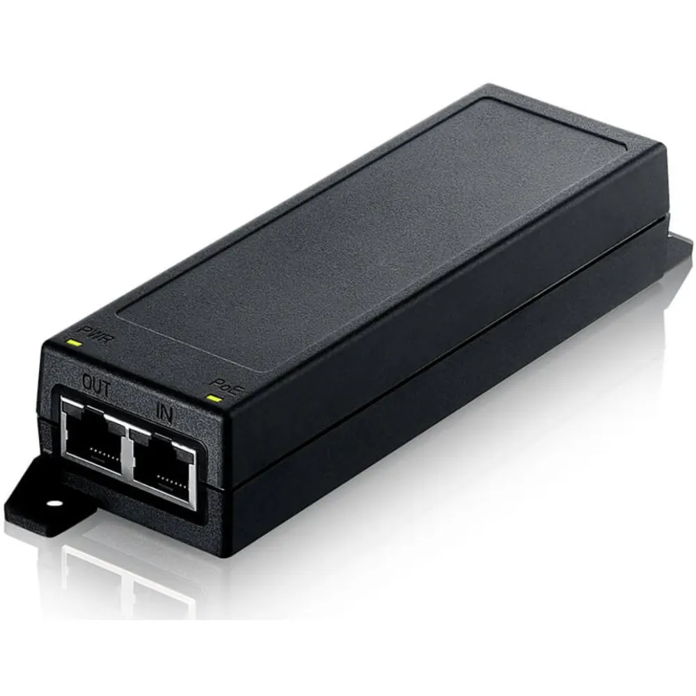 Zasilacz POEZyxel PoE12-30W - 2x 1|2.5GbE LAN, IEEE 802.3at PoE+, 30W - POE12-30W-EU0101F | Sklep ITnes.pl - IT for BUSINESS