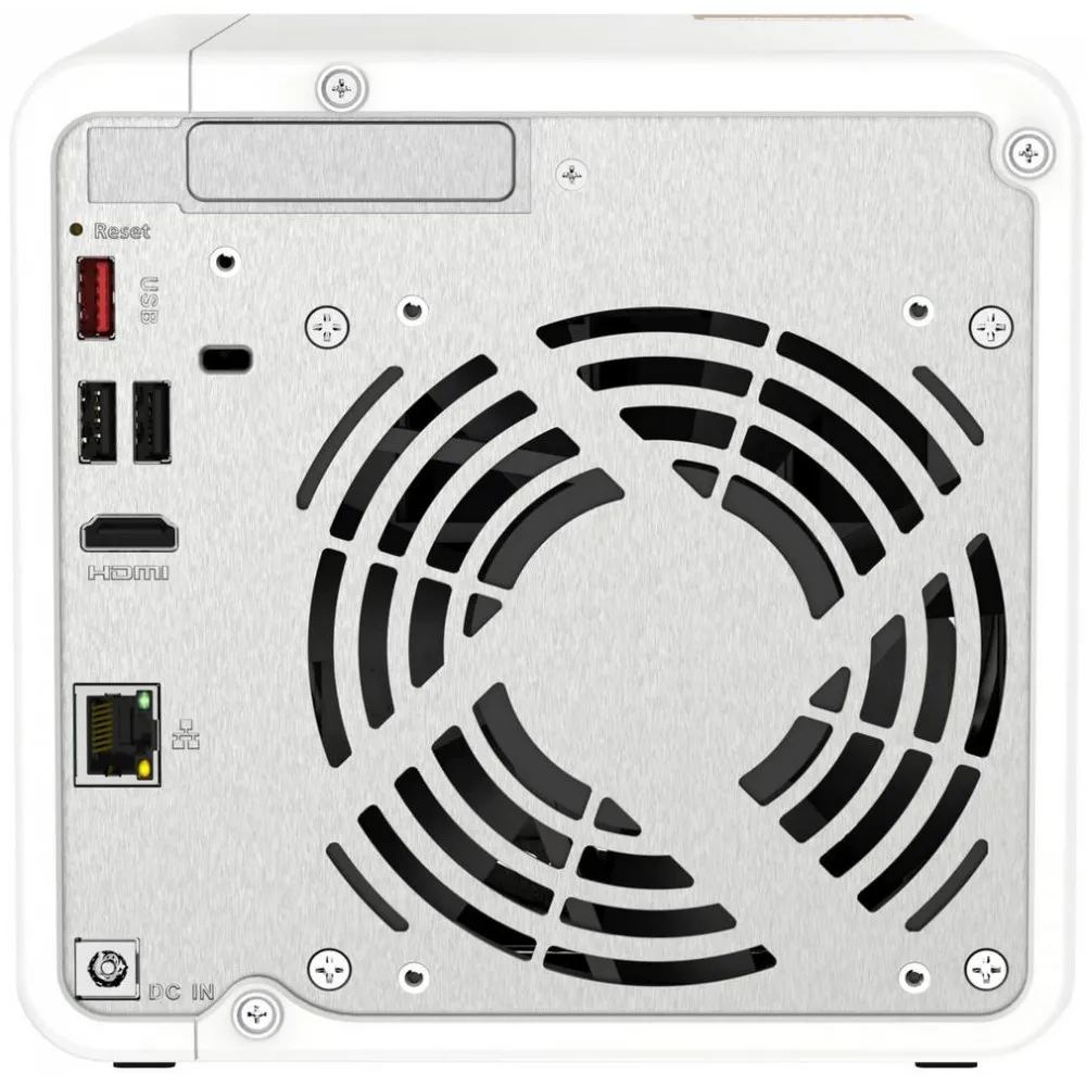 Serwer NAS QNAP Tower TS-462-2G - Tower/Intel Celeron N4505/2 GB RAM/4 wnęki/2 x M.2/hot-swap/3 lata Carry-in