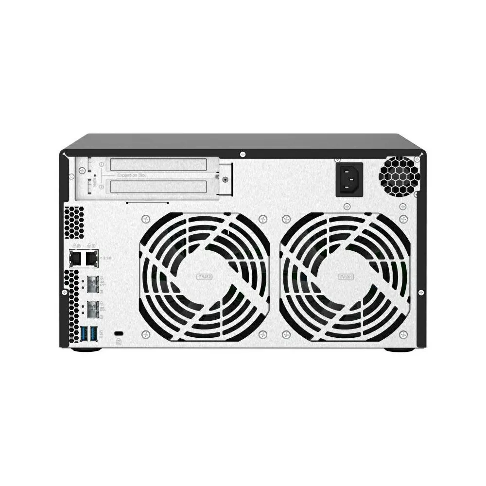 Serwer NAS QNAP Tower TS-832PX-IDY - Tower/AnnapurnaLabs Alpine AL324/8 GB RAM/80 TB/8 wnęk/hot-swap/3 lata Door-to-Door - zdjęcie
