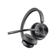 Słuchawki nauszne Poly Voyager 4320 Microsoft Teams Certified USB-C Headset BT700 dongle 77Z30AA - Czarne