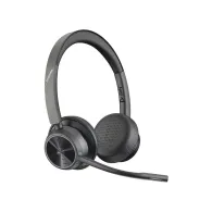 Słuchawki nauszne Poly Voyager 4320 Microsoft Teams Certified USB-C Headset BT700 dongle 77Z30AA - Czarne