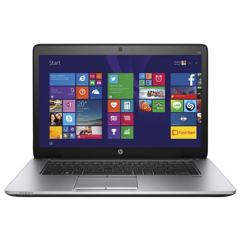 Laptop HP EliteBook 850 G2 N6Q12EA - i5-5300U/15,6" HD/RAM 4GB/HDD 500GB/Czarno-srebrny/Windows 7 Professional/3 lata Carry-in - zdjęcie