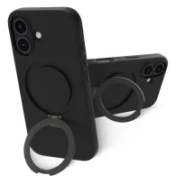 Etui na smartfon z podstawką dbramante1928 Iceland Ultra D3O MS Kick do iPhone 16 z MagSafe IUK1BL006290, Czarne | Sklep ITnes.p