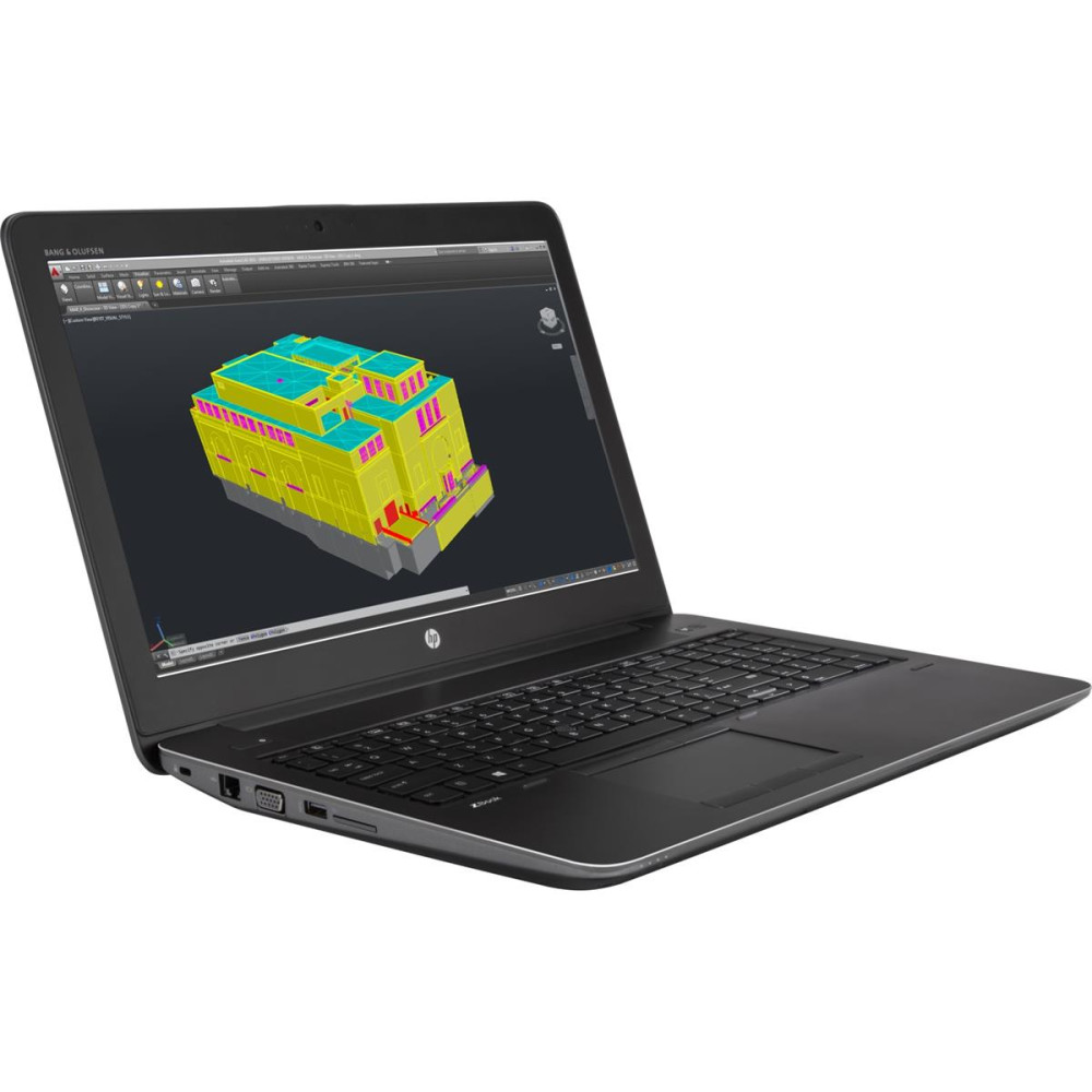 Zdjęcie produktu Laptop HP ZBook 15 G3 T7V51EA - i7-6700HQ/15,6" FHD/RAM 8GB/HDD 1TB/AMD FirePro W5170M/Czarno-szary/Windows 7 Professional/3DtD