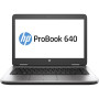 Laptop HP ProBook 640 G2 T9X01EA - i5-6200U, 14" FHD, RAM 4GB, HDD 500GB, Czarno-srebrny, DVD, Windows 7 Professional, 1 rok DtD - zdjęcie 2