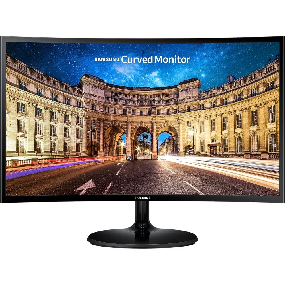 Monitor Samsung LC27F390FHRXEN, 27", 1920x1080 (FHD), 60Hz, zakrzywiony, VA, FreeSync, 4 ms, Czarny | Sklep ITnes.pl, IT for BUS