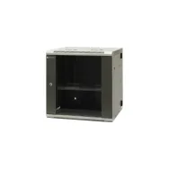 Szafa 19" 12U Emiter EM/AH6512, 600 x 550 x 635mm, drzwi blacha|szkło, dwusekcyjna | Sklep ITnes.pl, IT for BUSINESS