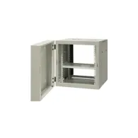Szafa 19" 12U Emiter EM/AH6512, 600 x 550 x 635mm, drzwi blacha|szkło, dwusekcyjna | Sklep ITnes.pl, IT for BUSINESS
