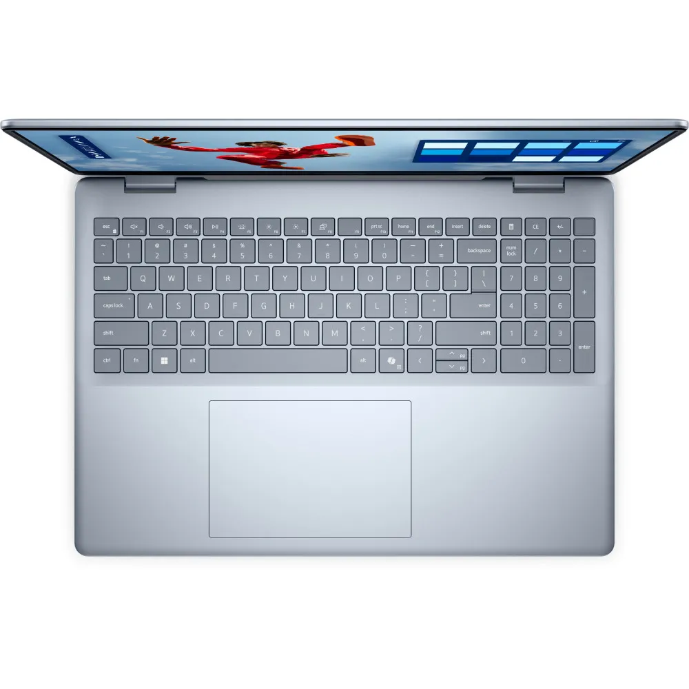 Laptop Dell 16 Plus DB16250 1625-2891 - Core Ultra 7 258V/16" WUXGA IPS MT/RAM 32GB/SSD 1TB/Ice Blue/Windows 11 Home/2 lata OS - zdjęcie