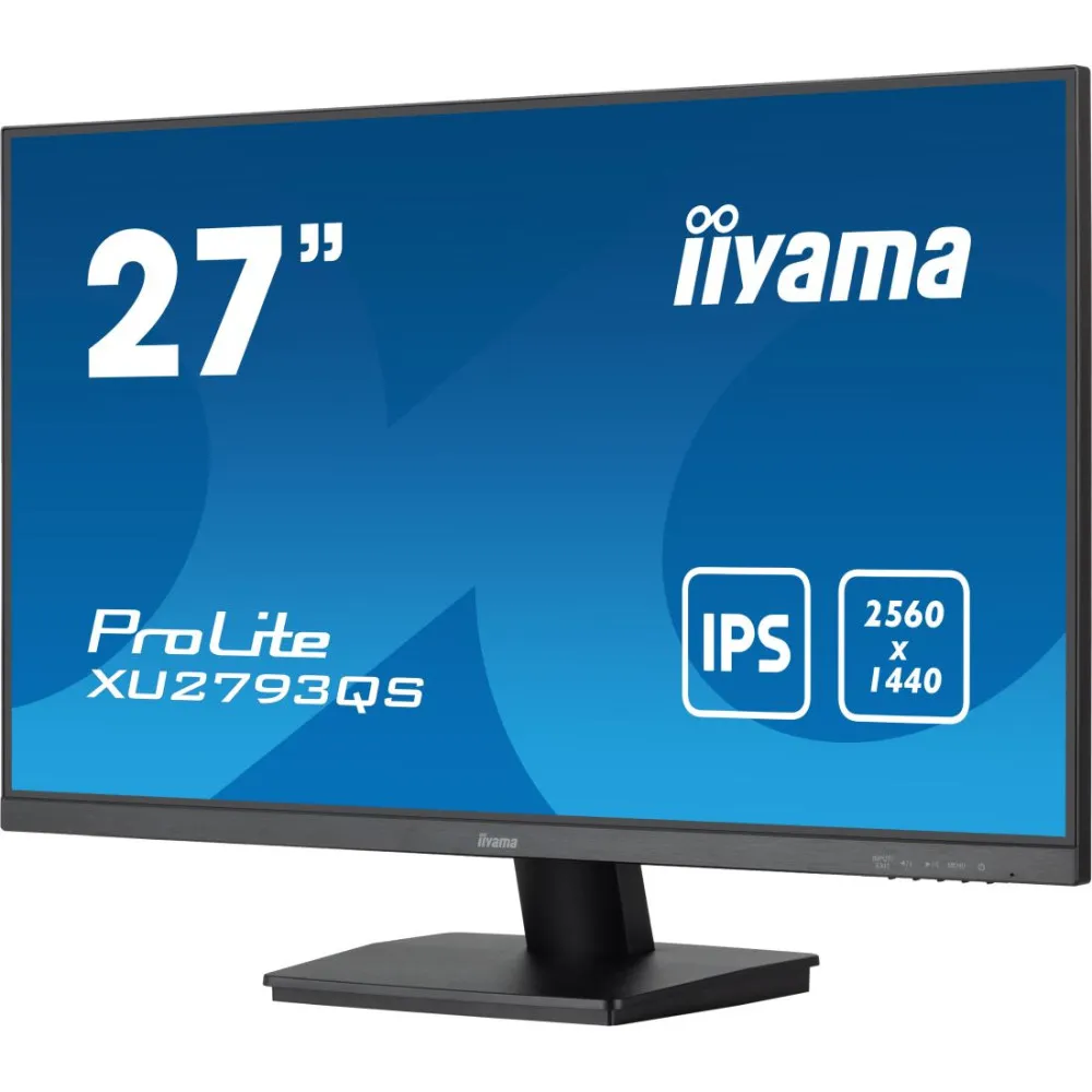 Monitor iiyama ProLite XU2793QS-B6 - 27"/2560x1440 (QHD)/100Hz/IPS/1 ms/Czarny