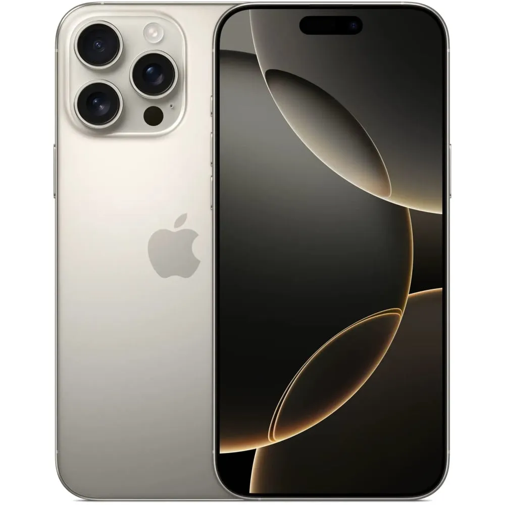 Smartfon Apple iPhone 16 Pro Max MYX73HX/A, A18 Pro, 6,9" 2868x1320, 1TB, 8GB, 5G, Naturalny, Aparat 48+12Mpix, iOS, 1 rok Carry
