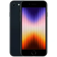 Smartfon Apple iPhone SE (3. gen.) MMXJ3PM/A, A15 Bionic, 4,7" 1334x750, 128GB, 4GB, 5G, Czarny, 12+7Mpix, iOS, 1 rok Carry-in |