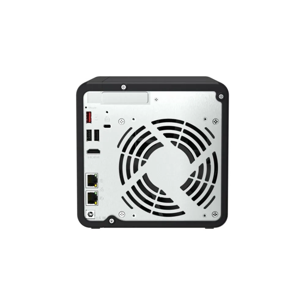 Serwer NAS QNAP Tower TS-464-6B2U - Tower/Intel Celeron N5105/N5095/8 GB RAM/72 TB/4 TB cache/4 wnęki/2 x M.2/hot-swap