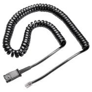 Kabel do słuchawek Platronics/Poly U10P-S19 38340-01 - Czarny | Sklep ITnes.pl - IT for BUSINESS