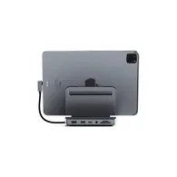 Replikator portów i podstawka pod iPada Satechi ST-TCSHIPM - USB-C, USB-A, 4K HDMI, czytniki kart microSD i SD, Audio, Szary