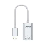 Adapter Unitek USB / Sound Card Y-247A, Kolor srebrny | Sklep ITnes.pl